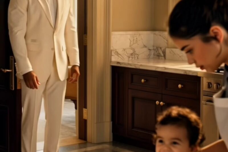 A billionaire returned home unexpectedly—and what he saw the humble housekeeper doing to his baby made his blood boil… but the ending will leave you in tears…