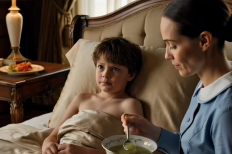 The millionaire’s son hadn’t eaten in 15 days… and what the new employee did changed everything.