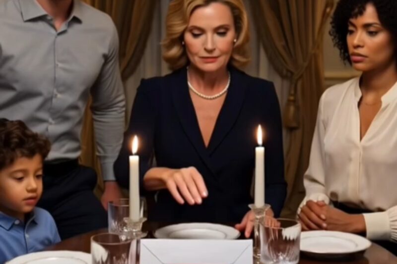 My mother-in-law kept whispering that my son didn’t look like my husband, so I finally ordered a DNA test — when the results arrived, the truth they revealed shattered our entire family dinner.