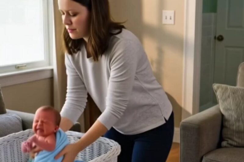 My sister refused to let me hold her newborn for three weeks, saying it was because of germs — but when I discovered the real reason, I broke down.