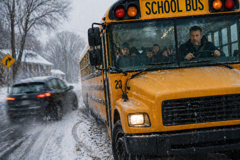 The Kind Bus Driver Who Saved Them All That Morning