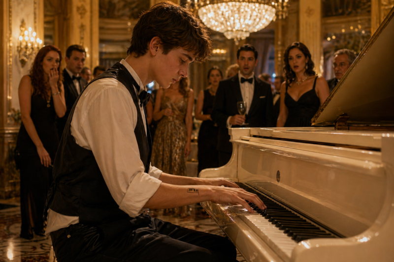 He Asked to Touch the Piano… and Changed the Entire Room