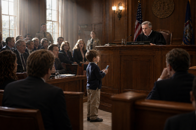 She Walked Into the Courtroom Alone… and Spoke a Truth No One Expected