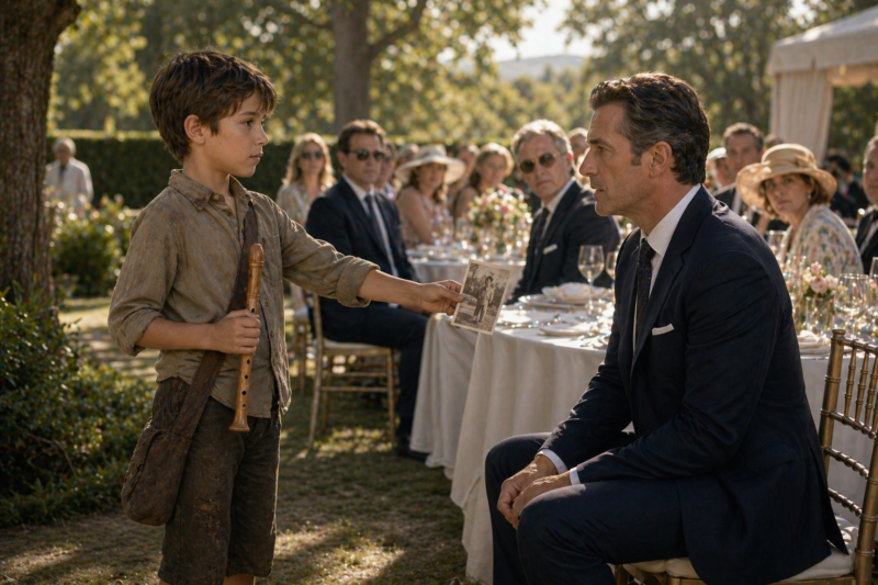 He Played for Coins… Then the Past Sat Down at the Table