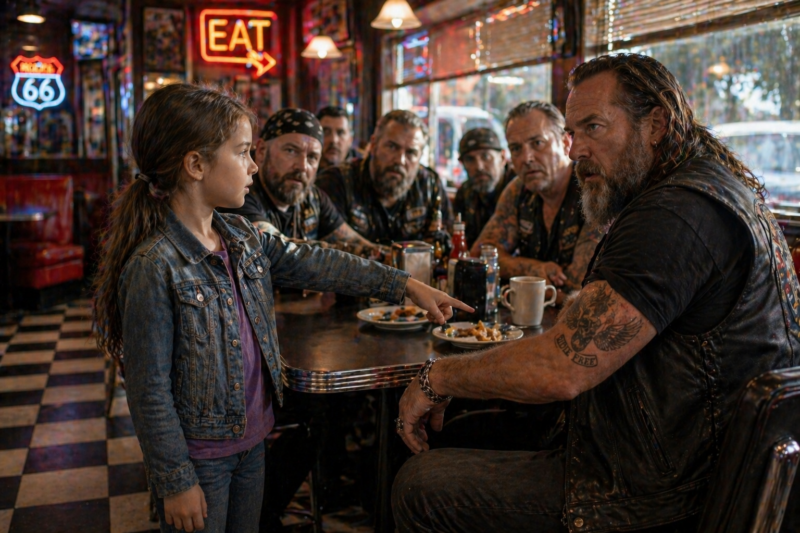 She Walked Into the Biker Diner… and One Name Changed Everything