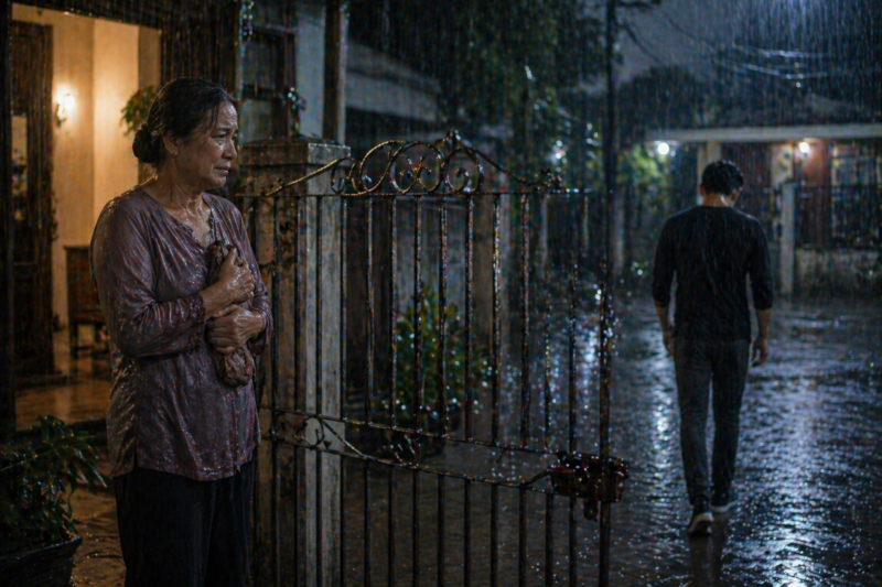 He Turned His Back on Her in the Rain… But the Truth Was Hidden in His Hands