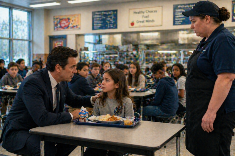 The Cafeteria Was Loud—Until One Moment Changed Everything